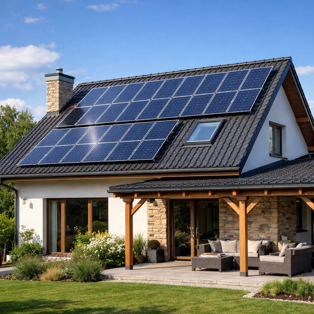 Lakossági napelem telepítés